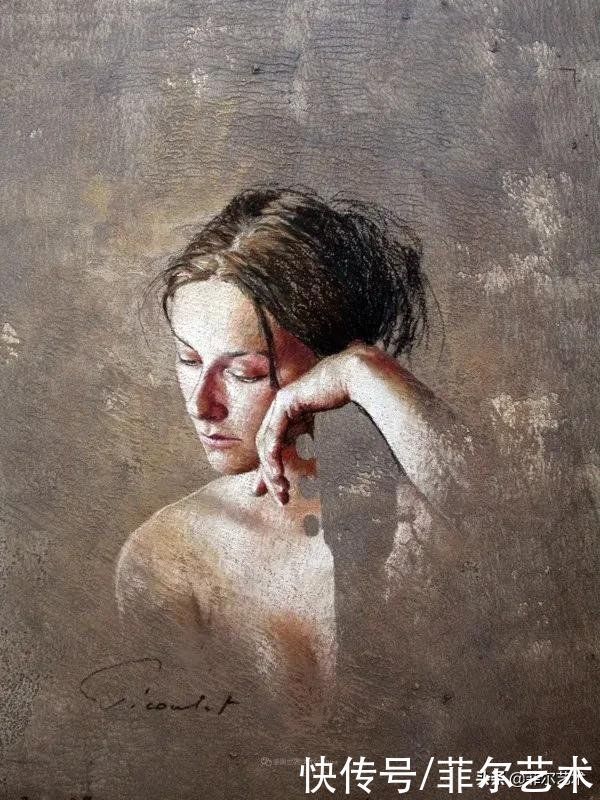 艺术学院$法国女粉彩大师,描绘的女性之美,细腻柔和