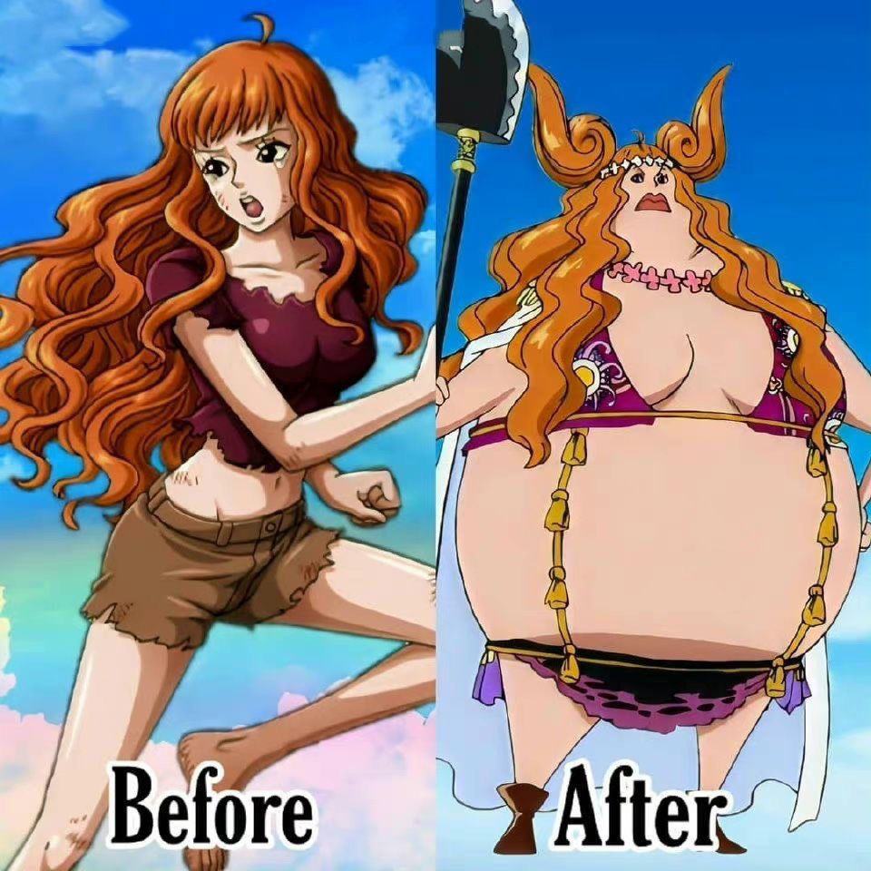 mom|时间果然是把杀猪刀,海贼王世界里的女性都逃不过岁月的摧残