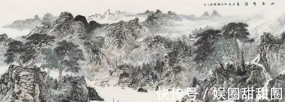 幅幅|李德禄山水画作品集,幅幅都美不胜收、气势磅礴