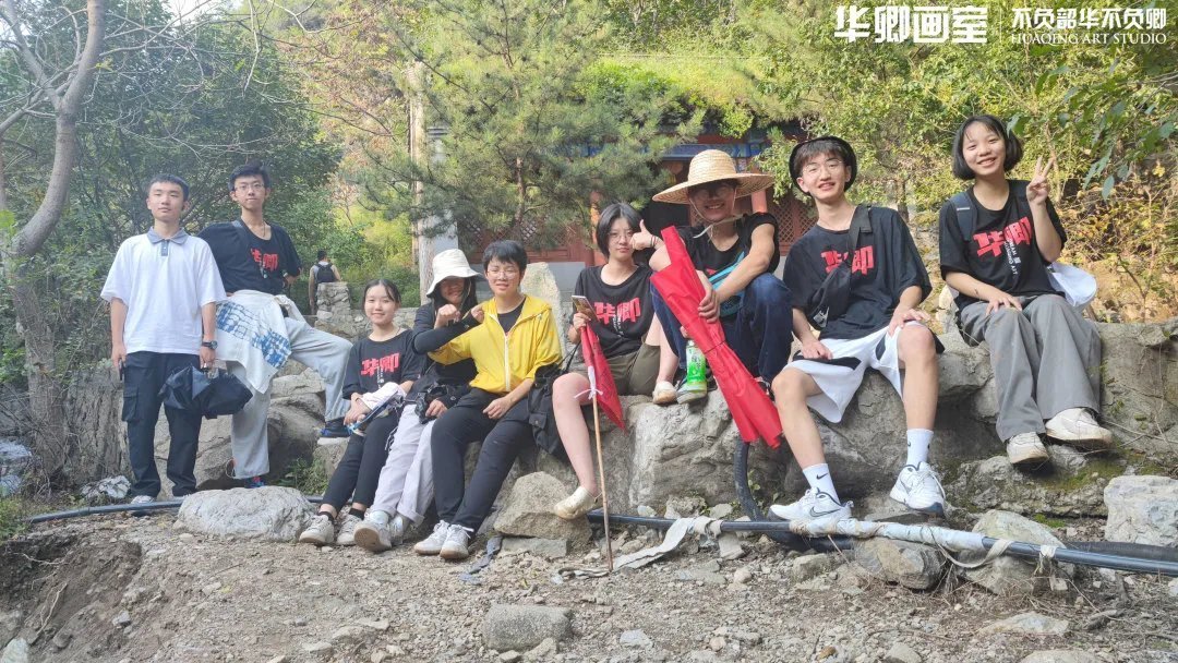 作品展#一眼沦陷这样绝美的秋色看完不得不爱!华卿国画定向班写生作品展