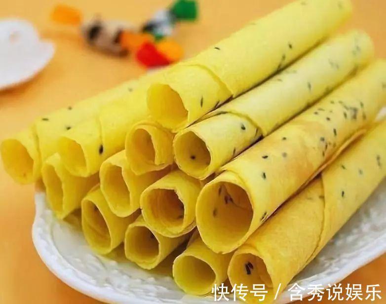 想吃蛋卷不用买,一碗面粉,2个鸡蛋,轻松做出酥脆鸡蛋卷!