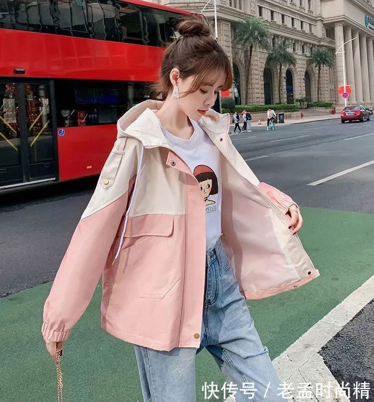 男友风 冬季日常穿搭,男友风工装外套,既可以个性酷帅,也可以清新可爱