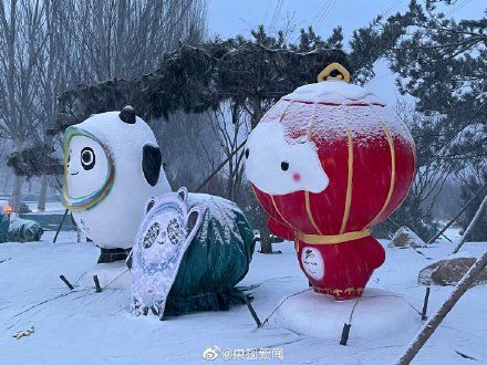 一场雪，满大街都是雪容融