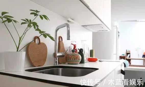 墙面|20㎡超小迷你房，日常生活功能区齐全，大胆又精致的设计