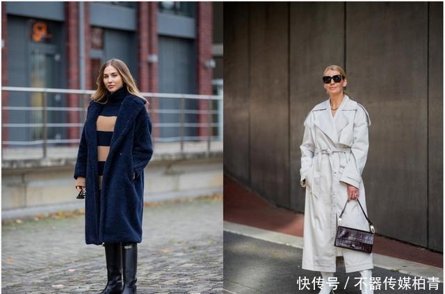  洋气|羽绒服已经过时了，潮人都在穿“大衣+长靴”，既保暖又洋气