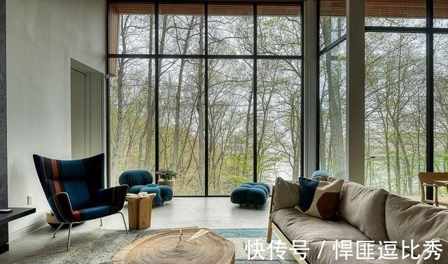 智能|轻松无压力的客厅设计，时尚简约的智能现代生活空间！