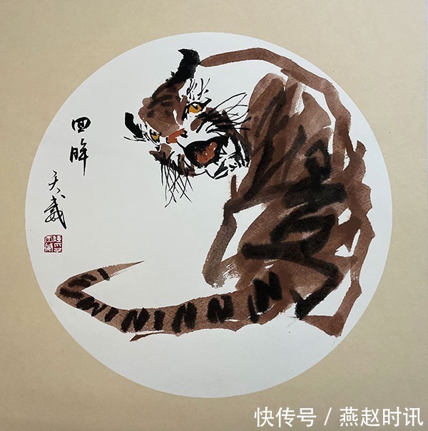 猪上树！亶亶斯人 纠纠其境——陈天威绘画作品赏鉴