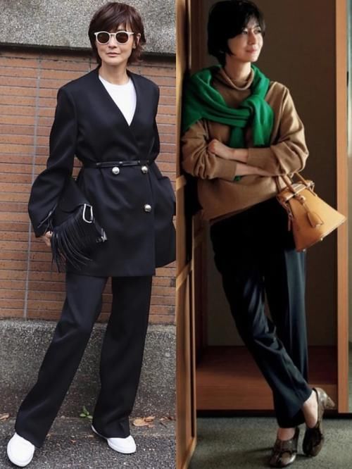 富冈佳子|这是我见过最体面的中年女人：年过50却不扮嫩，优雅到骨子里！