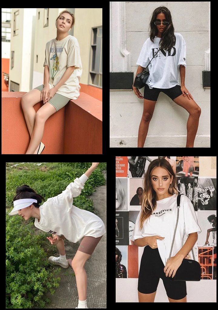 街拍|今夏最火的4款短裤，显瘦遮肉、大长腿全靠它们了