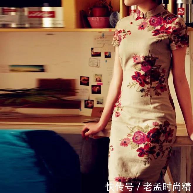 小肚子|旗袍不只是瘦人的专属,风韵之美,丰腴些的身材比瘦身材会更好看