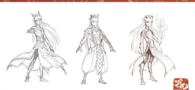 哪吒之魔童降世官方公开最原始人物设计图