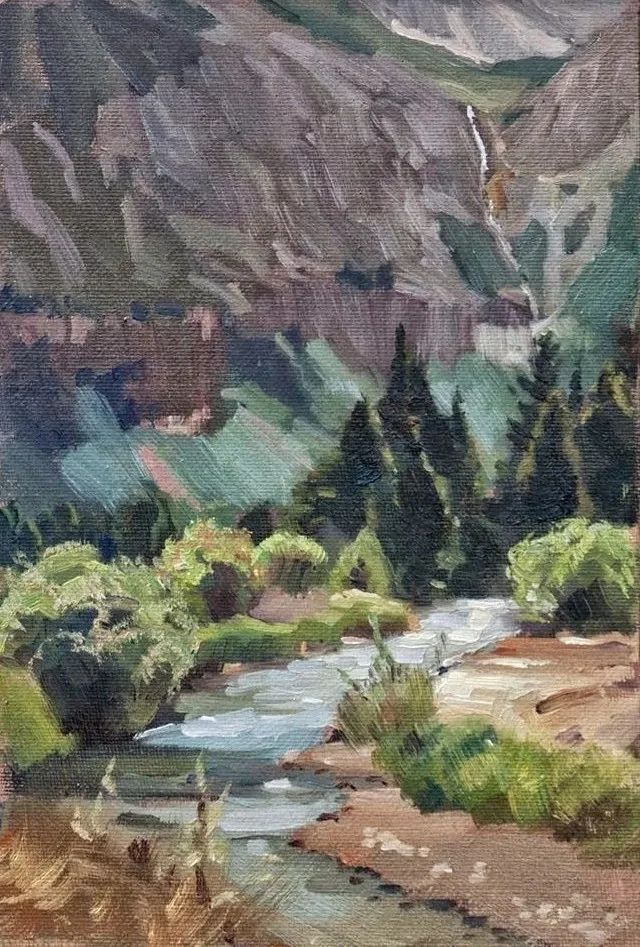 艺术学院!两次入选年度沙龙的决赛,他的画到底美在哪里?