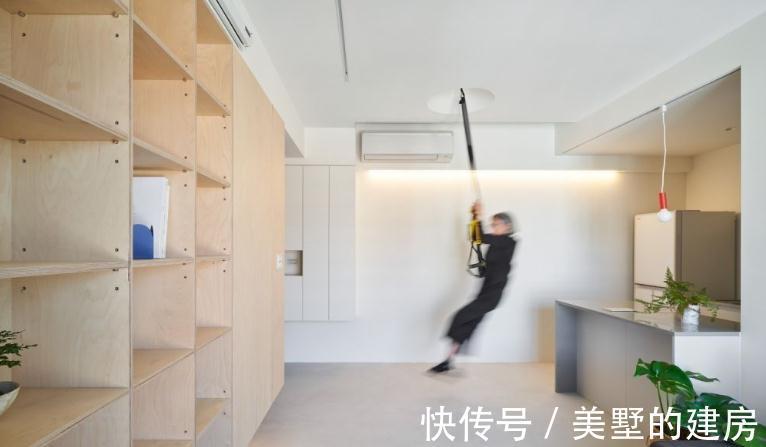 训练绳|打破传统客厅设计，让你家更新潮好玩！看完这些案例真想拆了重装