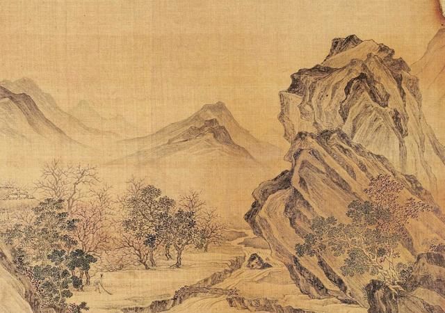 绘画#唐伯虎这幅画在美国拍卖600万,放大6倍,网友:这根本不是画!