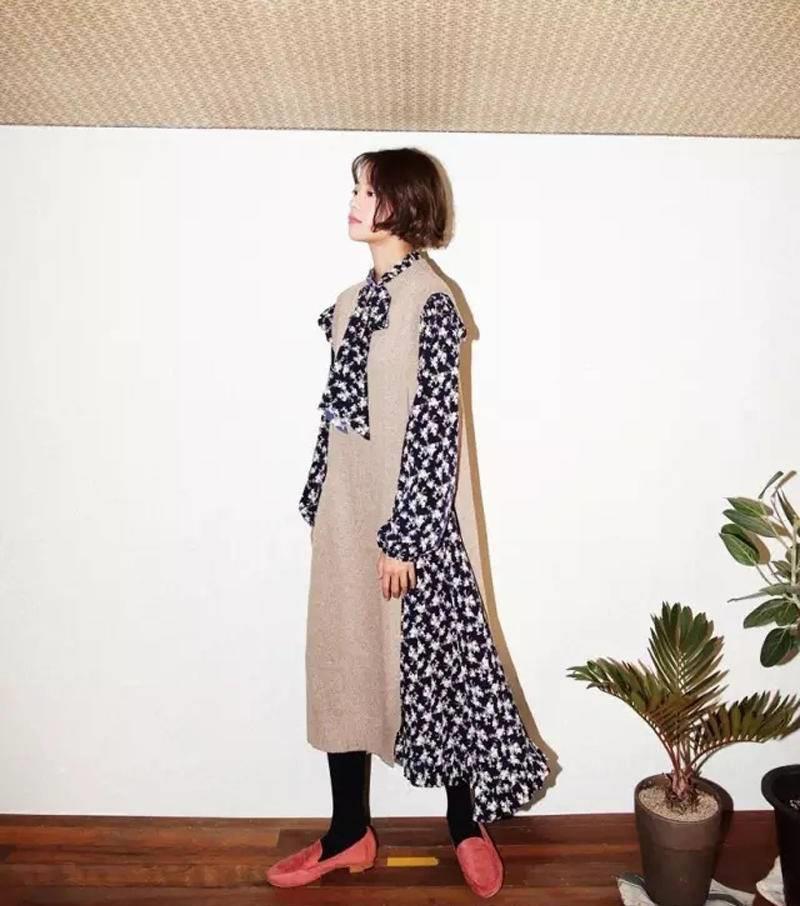 搞定|印花连衣裙+外套,5款造型搞定空调屋穿搭,时髦温度两手抓