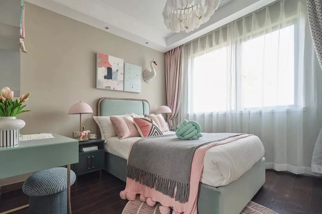 华丽|125㎡现代轻奢,羡慕有院子的房子,住起来太舒服了