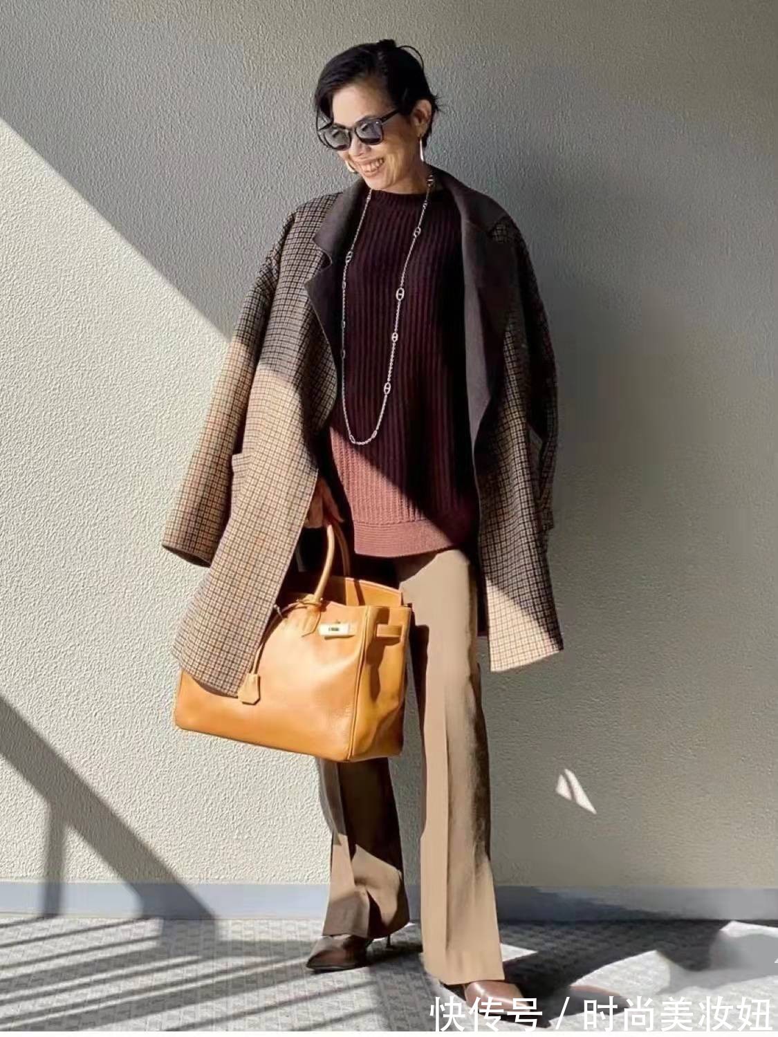 减龄 这才是五六十岁最优雅的搭配,每套都保暖洋气,减龄10岁不止