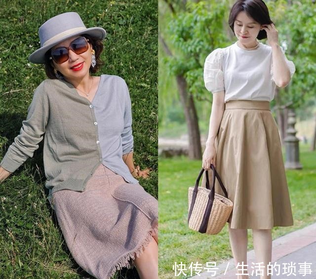小衫 立秋天凉,50女人试试这“小衫”,“一衣多穿”一样简单漂亮!