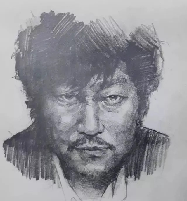 素描##尚唯美画室#大气的素描就是抓住大关系之后,细节你随意