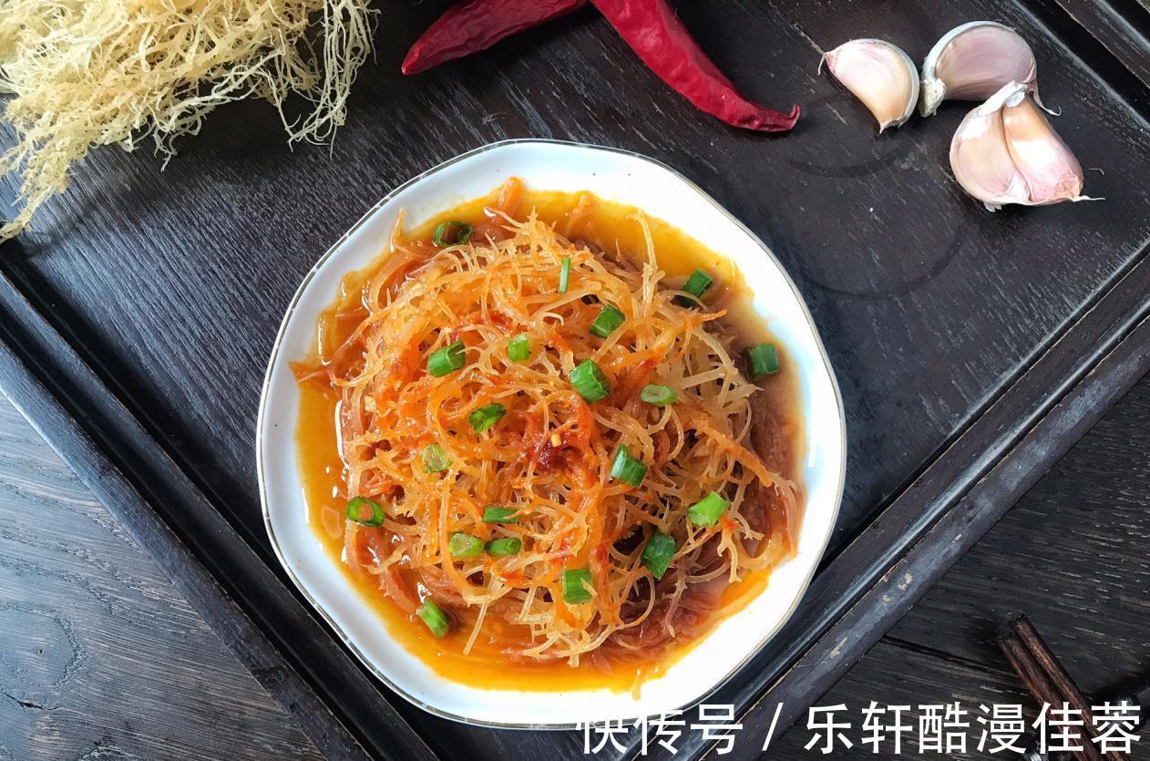 海石花|天热没胃口,试一试这道凉拌海石花,清爽可口,看着就想吃