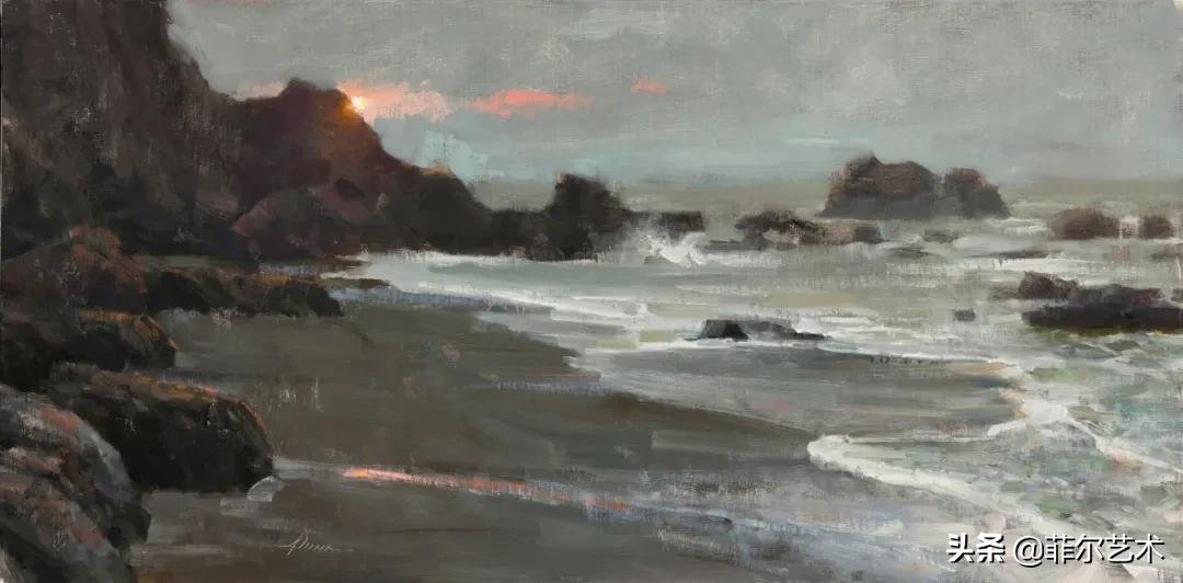 真实性|美国画家杰森·萨克兰色彩优美的外光派风景油画作品欣赏