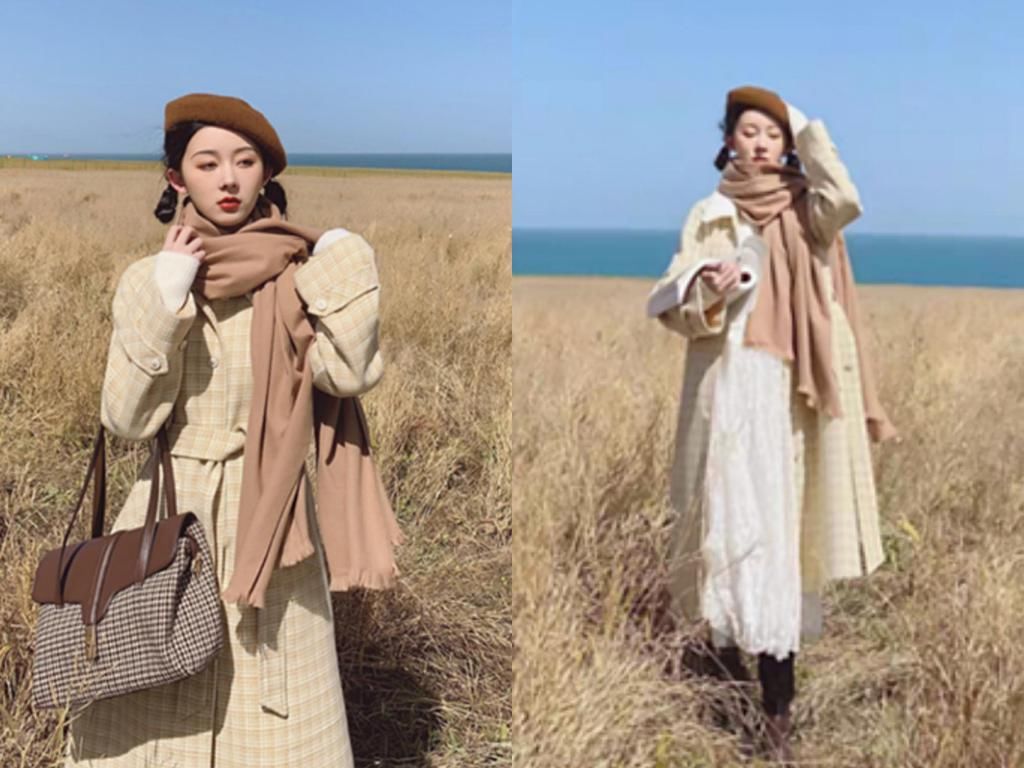 今年流行的3种大衣配搭法，适合大部分的女生，简单又好看！