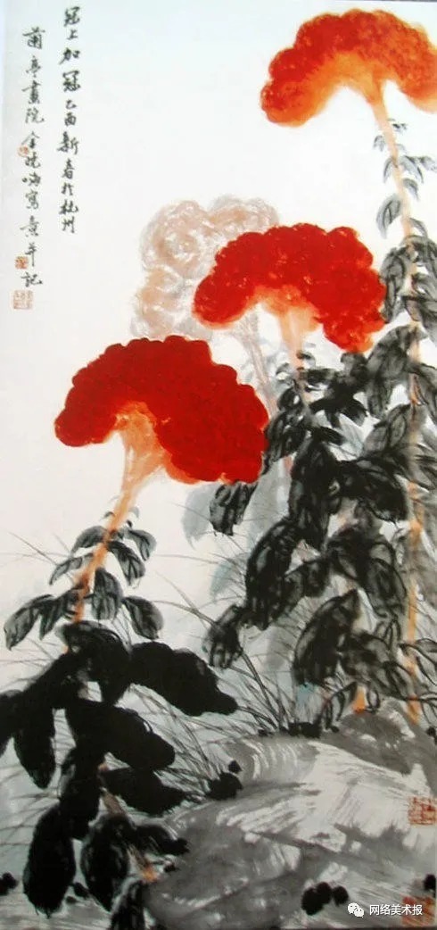 中国画&意在笔尖 神韵显画间——著名画家金晓海艺术