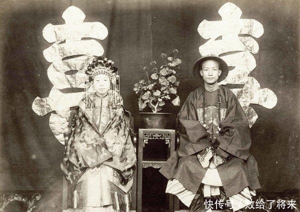 光绪|晚清老照片:第三张结婚好正式,最后一张光绪皇后看着好瘆人!