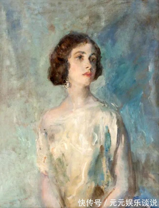 德国$德国画家康拉德笔下 细腻的年轻漂亮女子,真心的美!