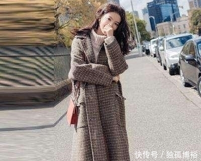 格子|发现:焦糖色早过时,现主流森系大衣+赫本裙,保暖清新巨减龄