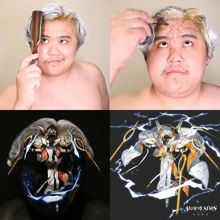 cosl泰国沙雕小哥的低成本Cosplay,脑洞极其逆天,画风无比辣眼睛…