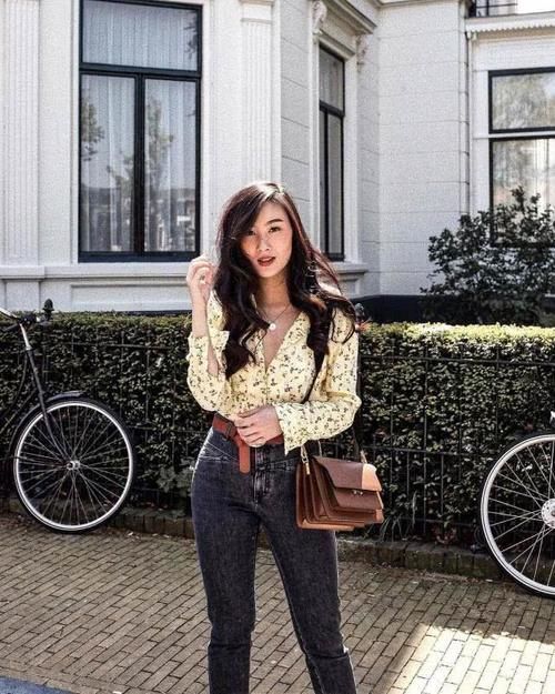 身高158的时尚博主,靠衣品撑起了自信,还能穿出1米7的高妹感