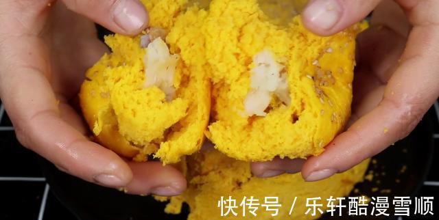 一块南瓜,一根山药,教你没吃过做法,松软香甜,上桌抢光
