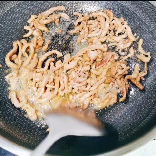 炒豆角丝，香喷喷的超级下饭