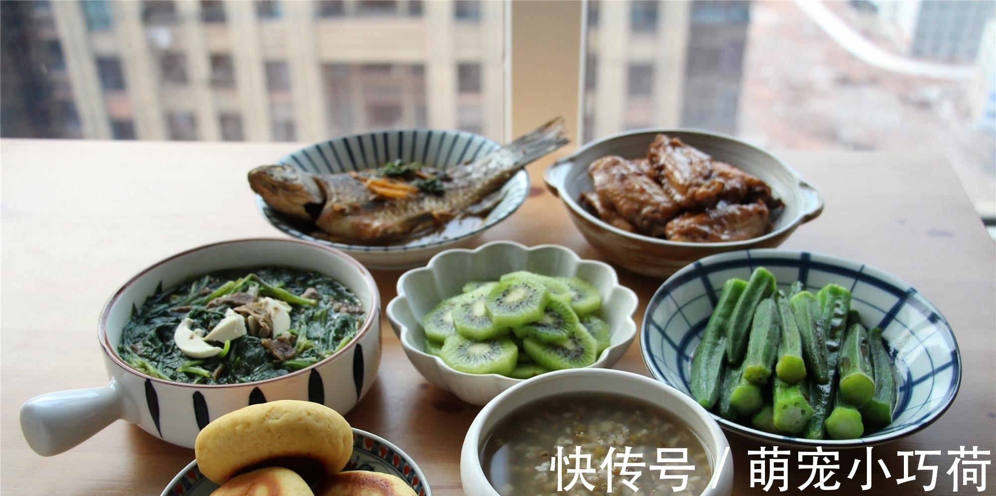 绿豆|定居武汉,晒晒2人营养晚餐,网友:会吃又懂生活,是过日子的人