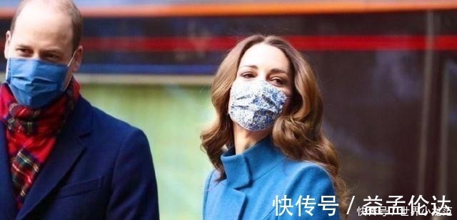 威廉王子|凯特王妃穿蓝色大衣和威廉王子车站秀时尚,时尚拉风,太有风度