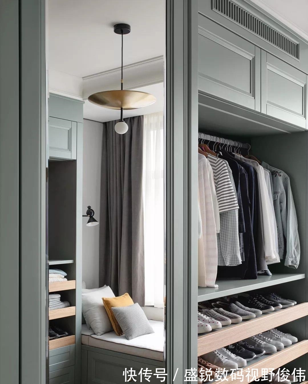 衣帽间|150㎡的豪宅,只有一间小卧室,网友:有钱任性?