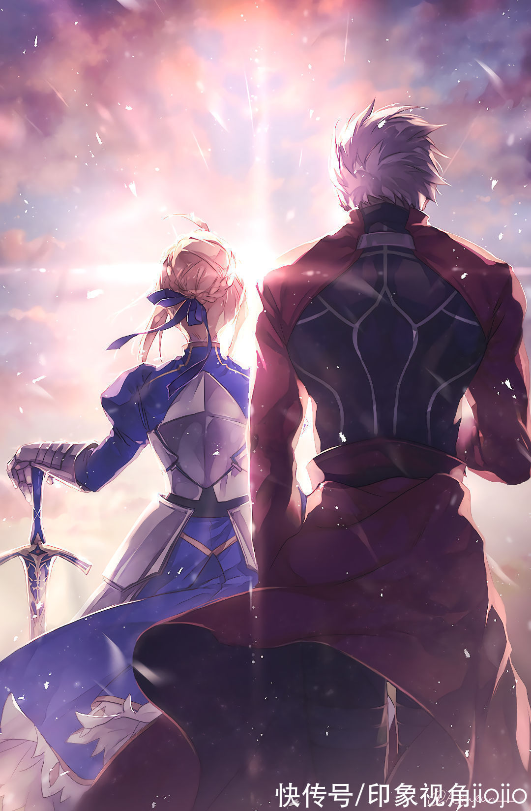 插画作品!风格各异的Fate同人插画,在氛围的渲染上也很到位