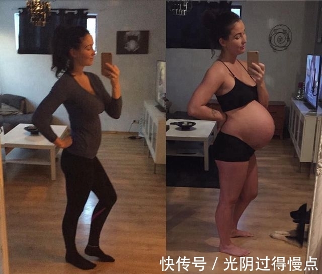 小腹|马甲线健身达人怀孕胖了44斤,产后短时间找回平坦小腹,让人佩服
