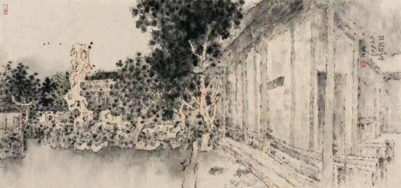 美术馆#“居幽采真——北京画院园林主题作品展”亮相北京画院美术馆