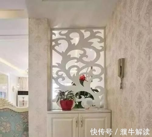 内嵌|98平新房,一进门隔断把人迷住,客餐厅太奢华,装修花25万值了!