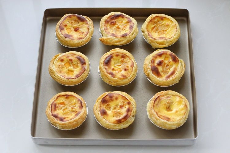 香甜|自己亲手做蛋挞，一次就能成功，香甜嫩滑无添加，完胜肯德基！