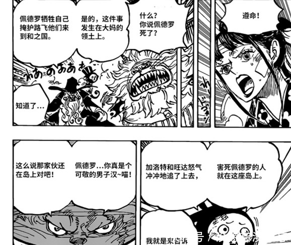 海贼王1012话汉化:草帽团对位公布,山治对付烬,娜美对决乌尔缇