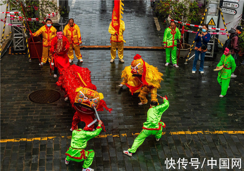 土地婆#大年初一 海口骑楼老街“虎味”