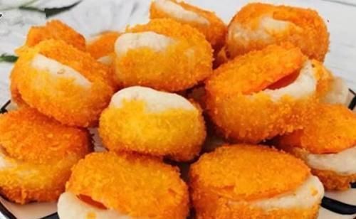 糯米滋|用糯米粉创作了一道甜点，出锅老公竖大拇指，孩子搂着一盘吃不够