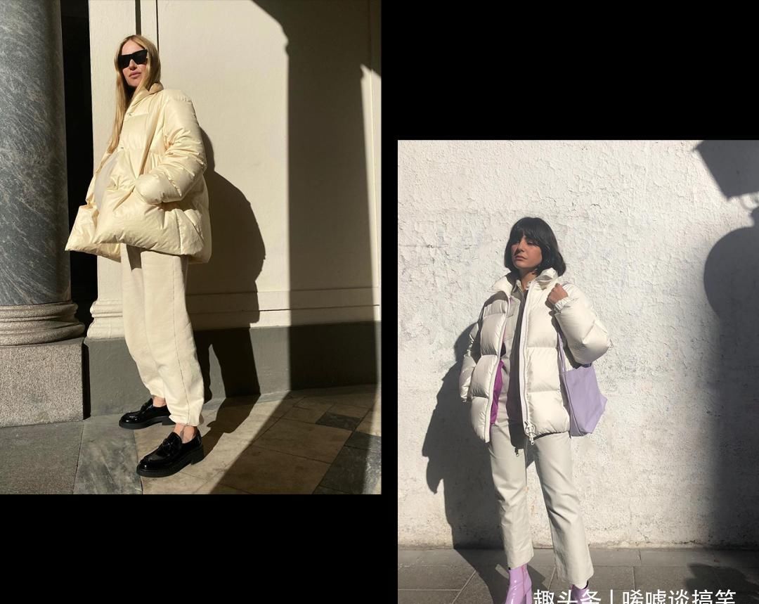 好家伙！现在的羽绒服都这么时髦的吗