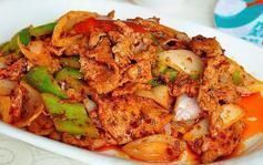 均匀之后|孜然炒肉,和馒头夹在一起吃,好吃到停不下来