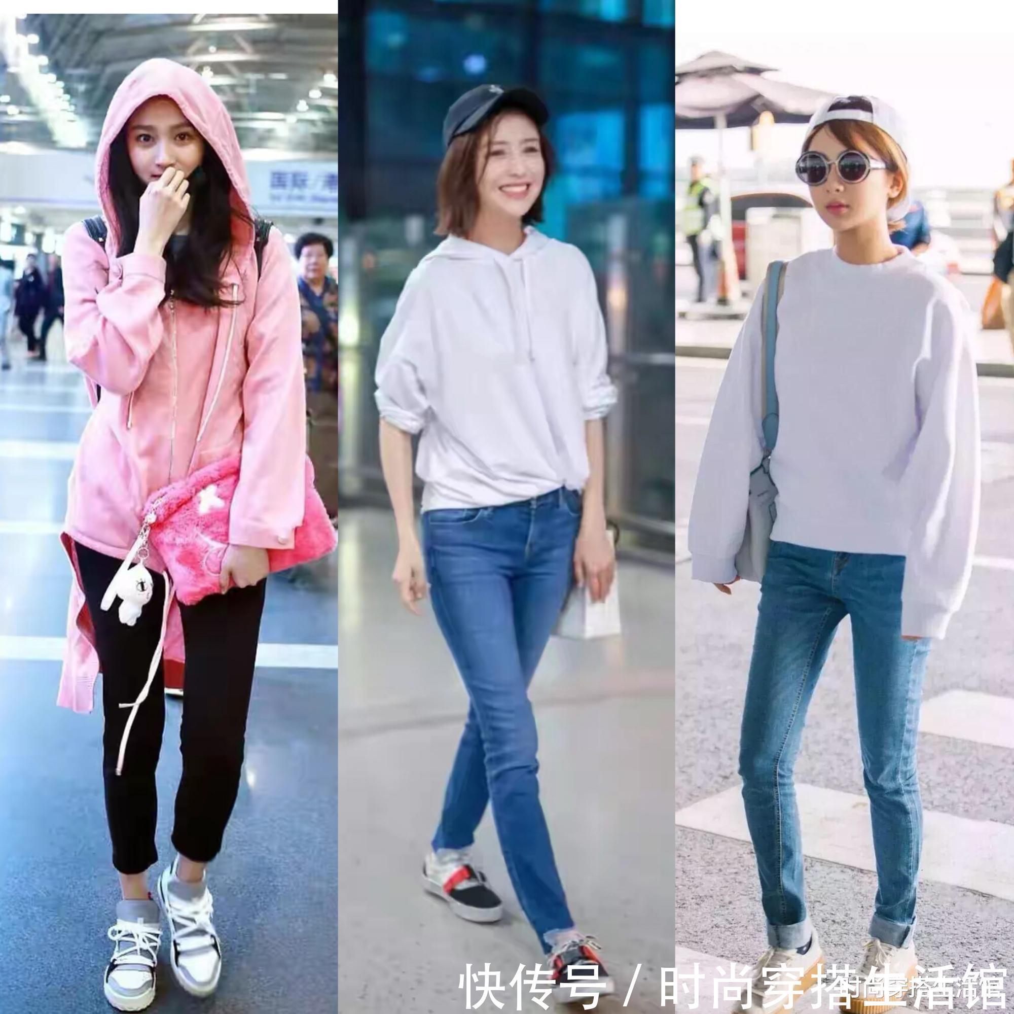 休闲|牛仔裤配什么上衣好看？这4种秋季搭配示范，时尚休闲两不耽误