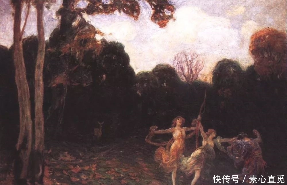 古斯塔夫|匈牙利油画家，西蒙·霍尔科西，油画作品欣赏