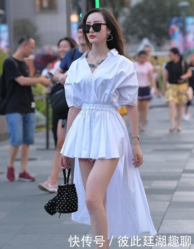 气质|白大褂配短裤,配高跟鞋,有风度,有气质,显身材